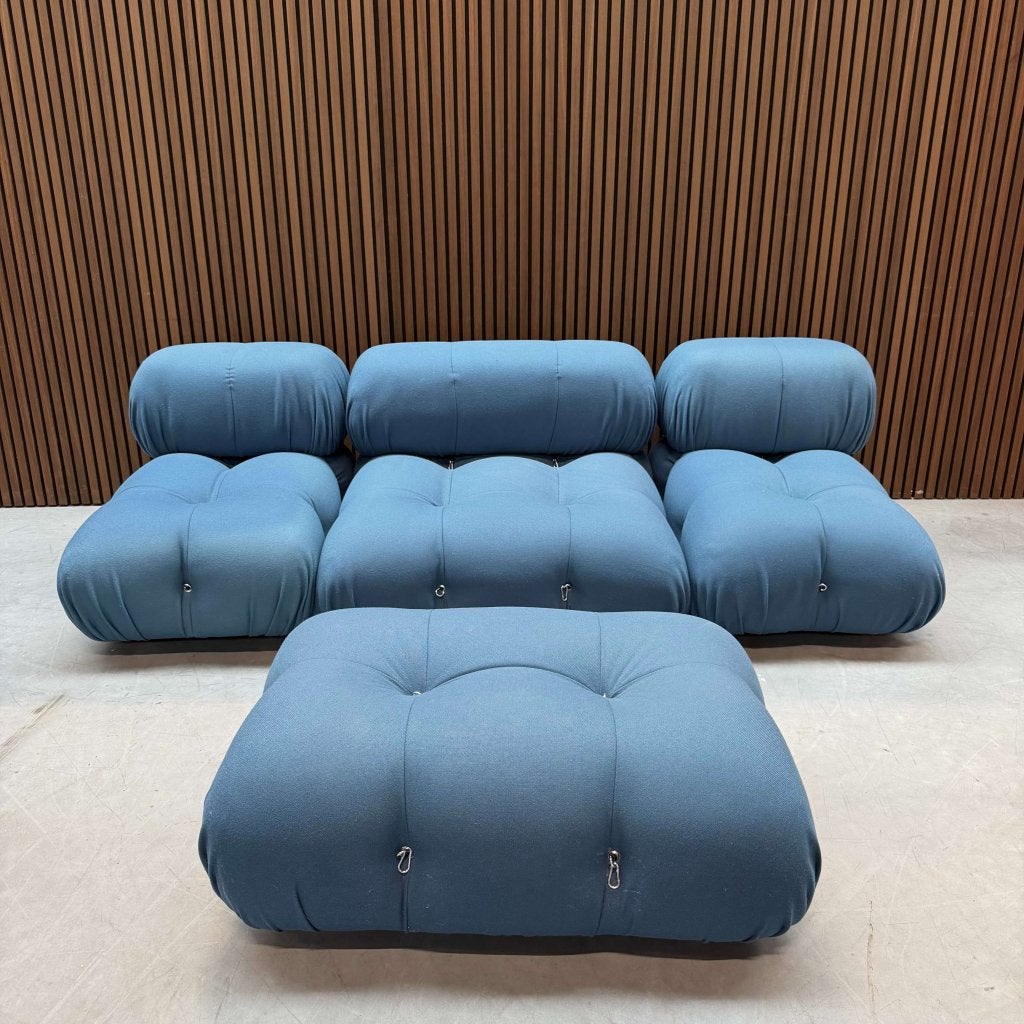 B&B Italia Camaleonda Modular Sofa – Blue Fabric