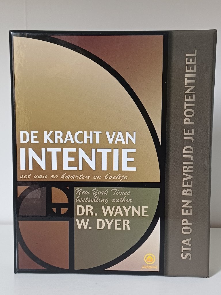De kracht van de Intentie, Boeken, Esoterie en Spiritualiteit, Overige typen, Nieuw, Ophalen of Verzenden, Wayne Dyer -Kaartenset