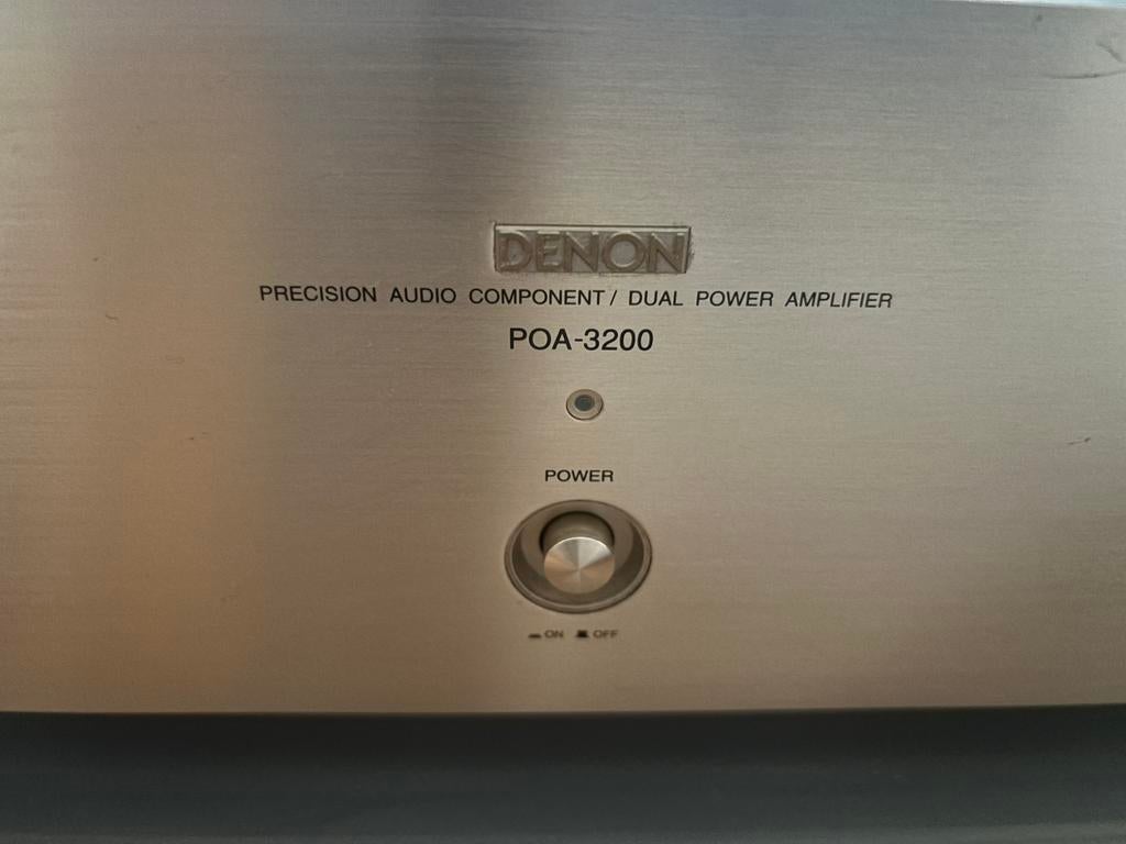 DENON POA 3200 Ampli de puissance stéréo audiophile 120 W, TV, Hi-fi & Vidéo, Convertisseurs, Comme neuf, Enlèvement