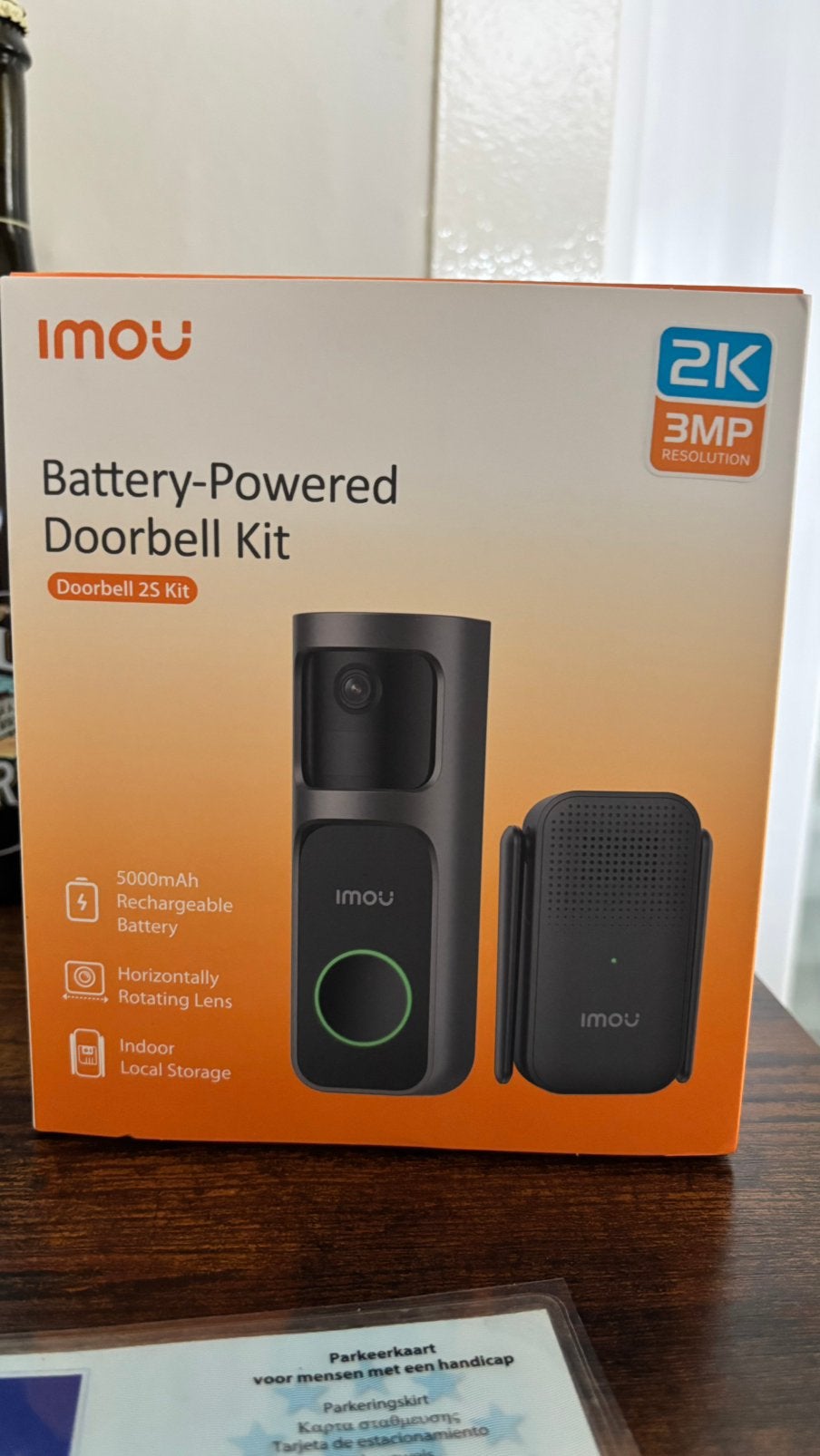 Camera deurbel, Huis en Inrichting, Ophalen, Zo goed als nieuw