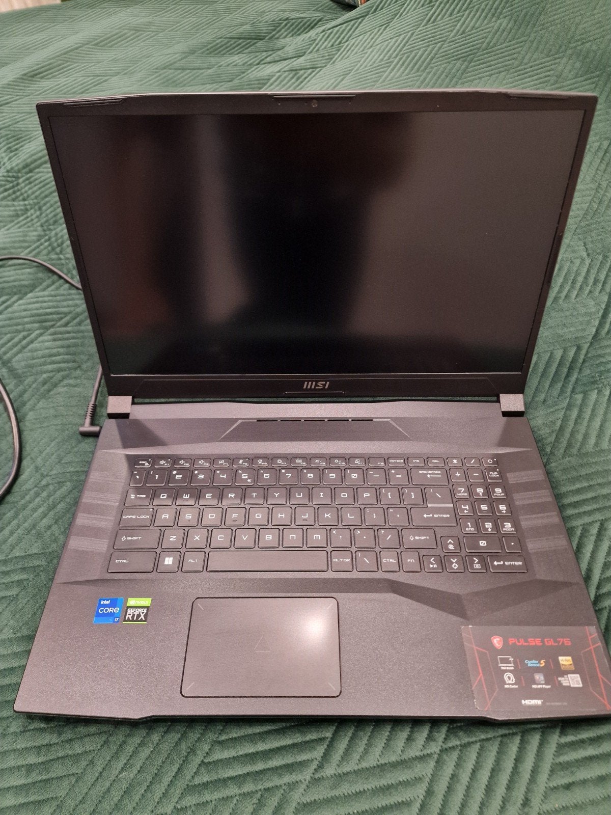 MSI Pulse GL76 12UEK-001NL, 17,3 inch, Computers en Software, Ophalen, Msi, Qwerty, Zo goed als nieuw