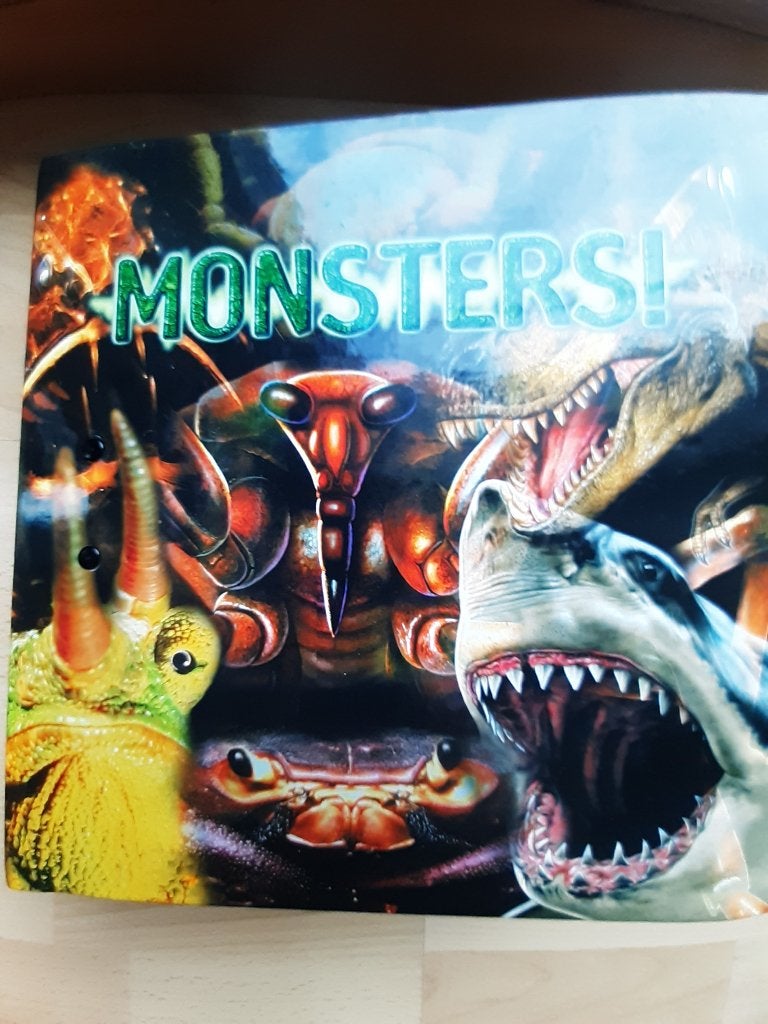 Monsters! Verzamelmap, Verzamelen, Ophalen, Zo goed als nieuw
