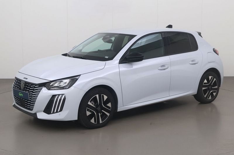 Peugeot 208 1.2 turbo allure 100, Auto's, Peugeot, Gebruikt, 1199 cc, Overige bekleding, Wit