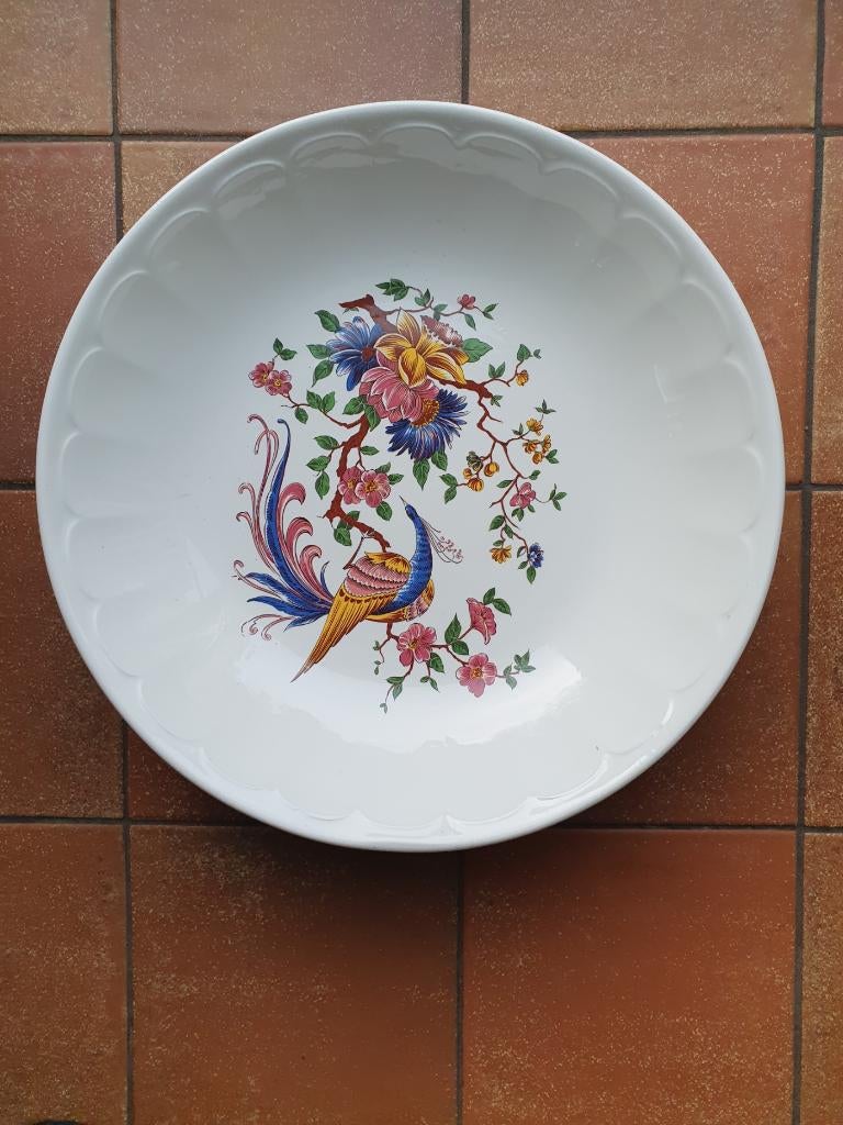 Grand plat en céramique, 37 cm, Ceramica ARM, Italie, Enlèvement ou Envoi, Comme neuf, Céramique, Balance ou Balances