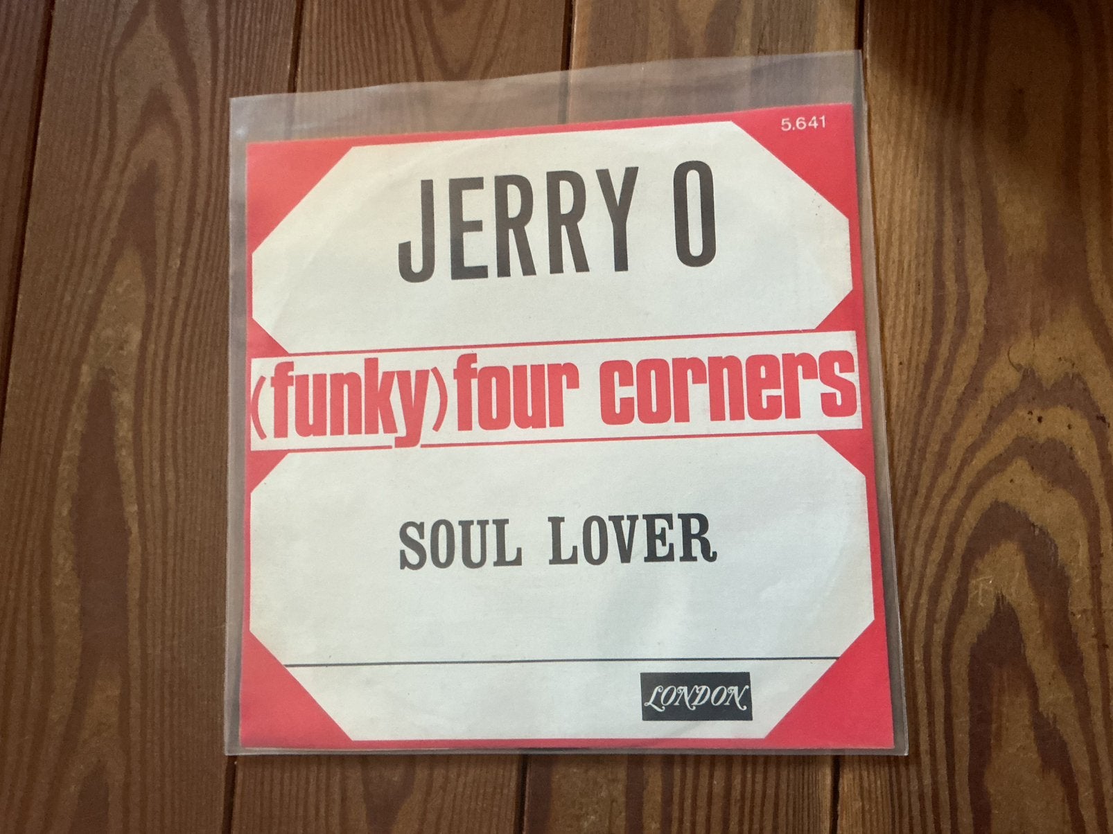 7” Jerry O - funky four corners, Ophalen of Verzenden, Zo goed als nieuw