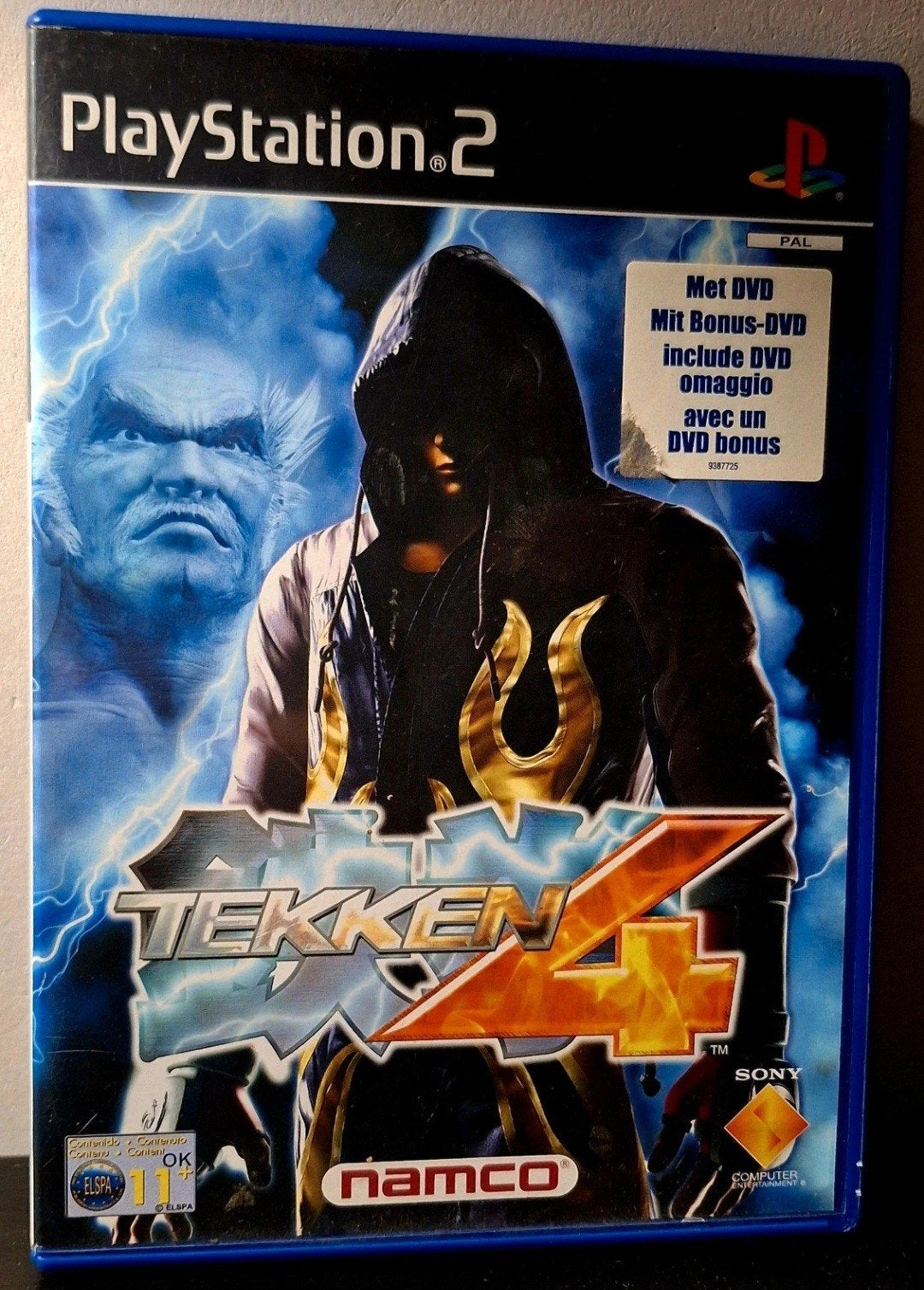 PS2 Tekken 4 (+ avec DVD bonus supplémentaire), Enlèvement ou Envoi, Utilisé, À partir de 12 ans