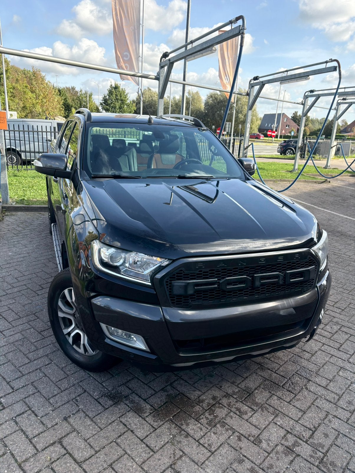Ford Ranger Wildtrak 2.2 TDCi Automaat – 2016 – BTW-wagen, Autos, Cuir, Euro 5, Achat, Noir