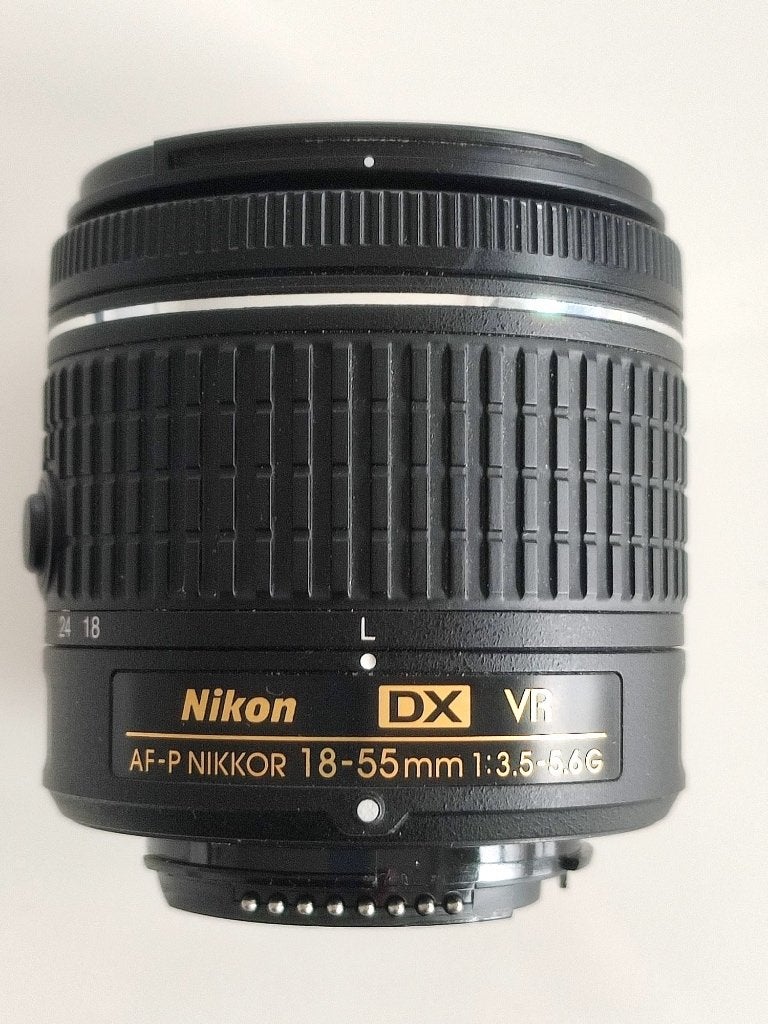 Nikon Nikkor DX 18-55mm AF-P lens (nieuwstaat), Ophalen of Verzenden, Zo goed als nieuw, Nikon, Autofocus