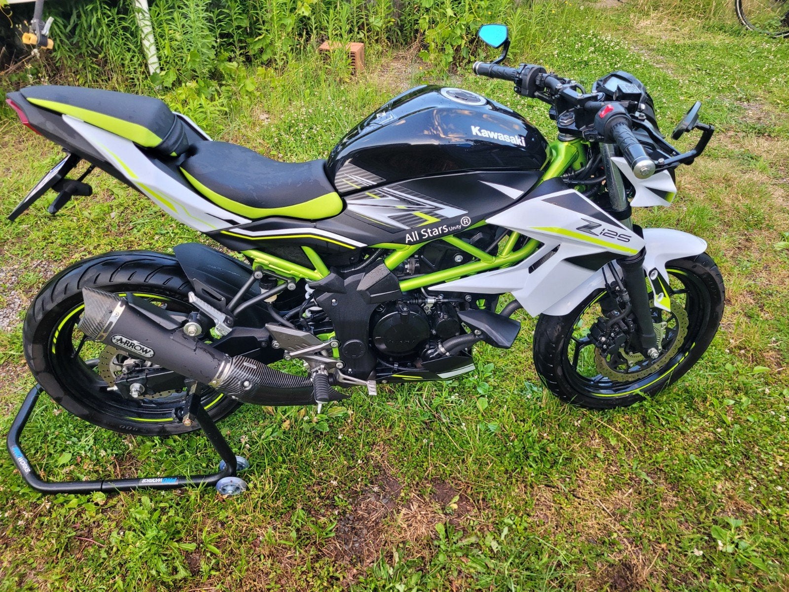 Kawazaki z125 te koop, Fietsen en Brommers, Ophalen, 6 versnellingen, Zo goed als nieuw