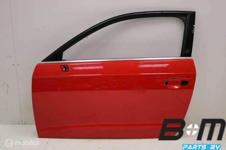 Portier links Audi A3 8V 3drs LZ3M 8V3831051B, Gebruikt