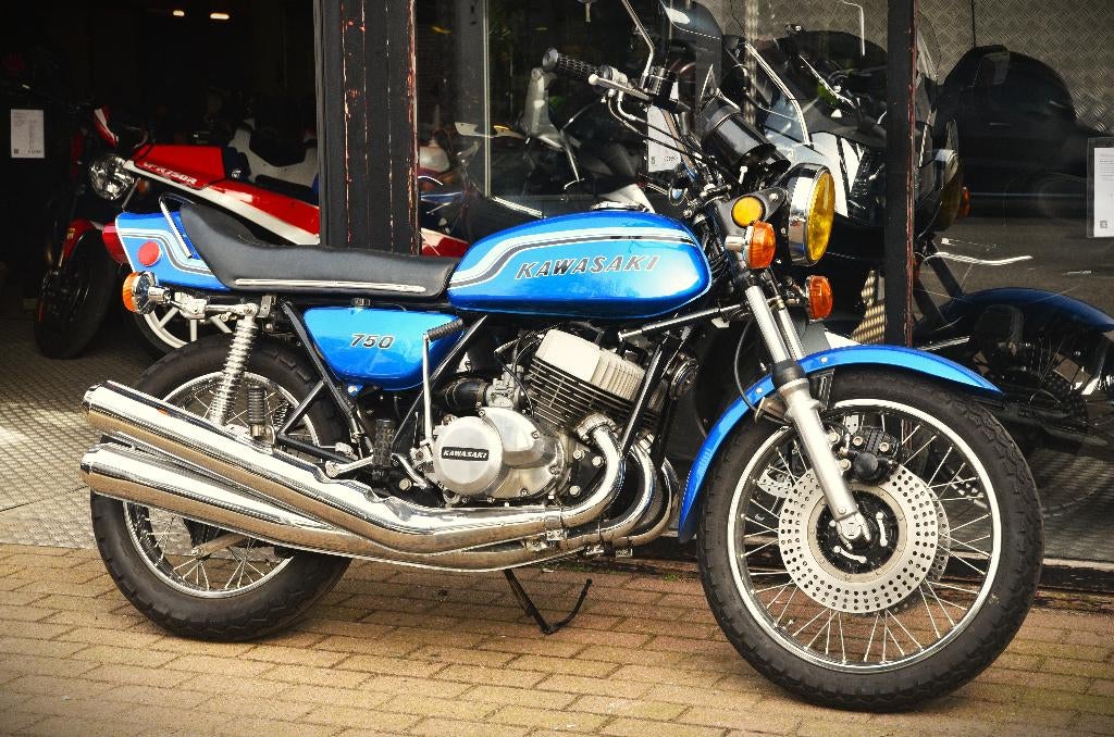 KAWASAKI 750 H2 (TVAC) ***MOTOVERTE.BE***, 750 cm³, Entreprise, 3 cylindres, Naked bike