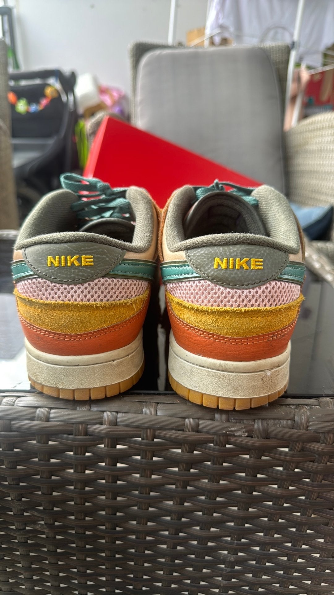 Nike Dunk Low Scrap porte le nom de modèle Archeo Brown., Kleding | Heren, Schoenen, Ophalen of Verzenden