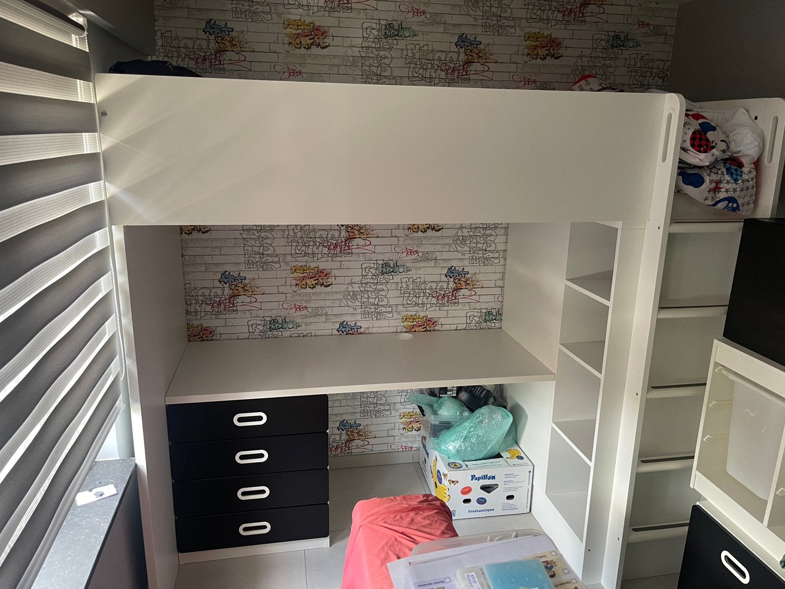 Ikea smastad hoogslaper tiener bed, Ophalen, Gebruikt, Hoogslaper