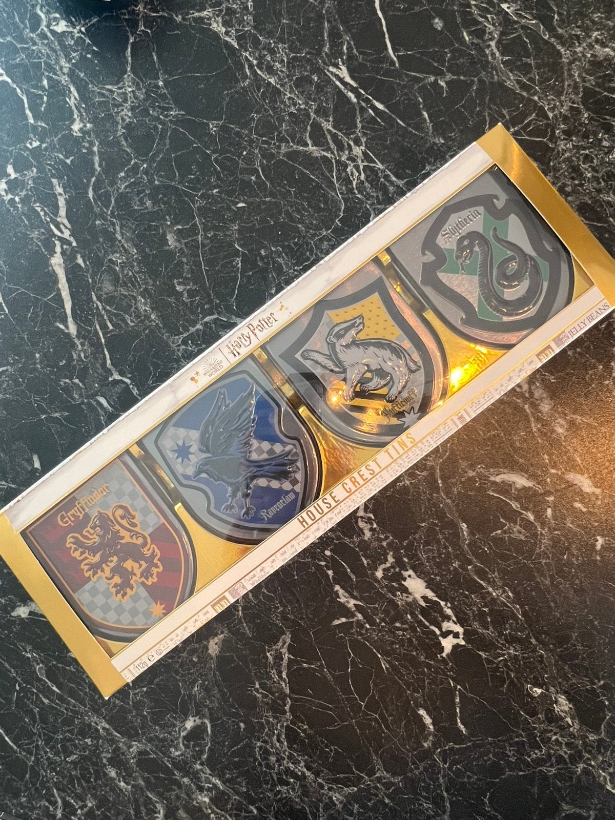 Harry Potter House Crest Tins – complete set van 4, Verzamelen, Ophalen, Nieuw
