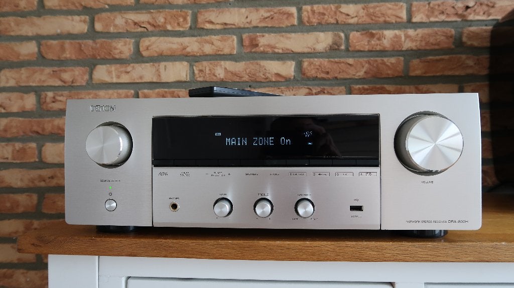 denon dra-800h, Gebruikt, Denon, Ophalen of Verzenden, 120 watt of meer