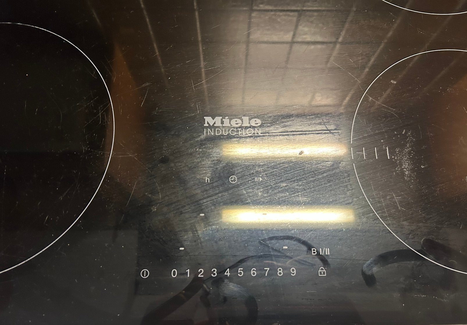 Taque à induction Miele, Elektronische apparatuur, Kookplaten, Ophalen, Zo goed als nieuw, Inductie
