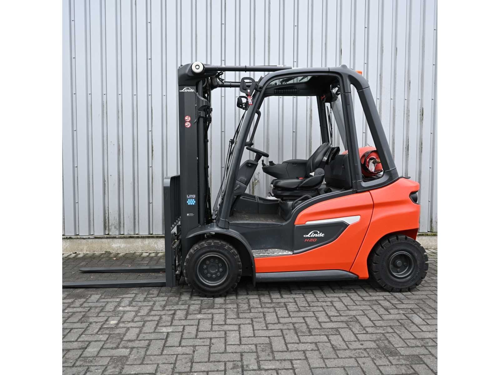 Linde - 2023 - H20T-01/600 - Chargeur élévateur, LPG, Chariot élévateur, Linde