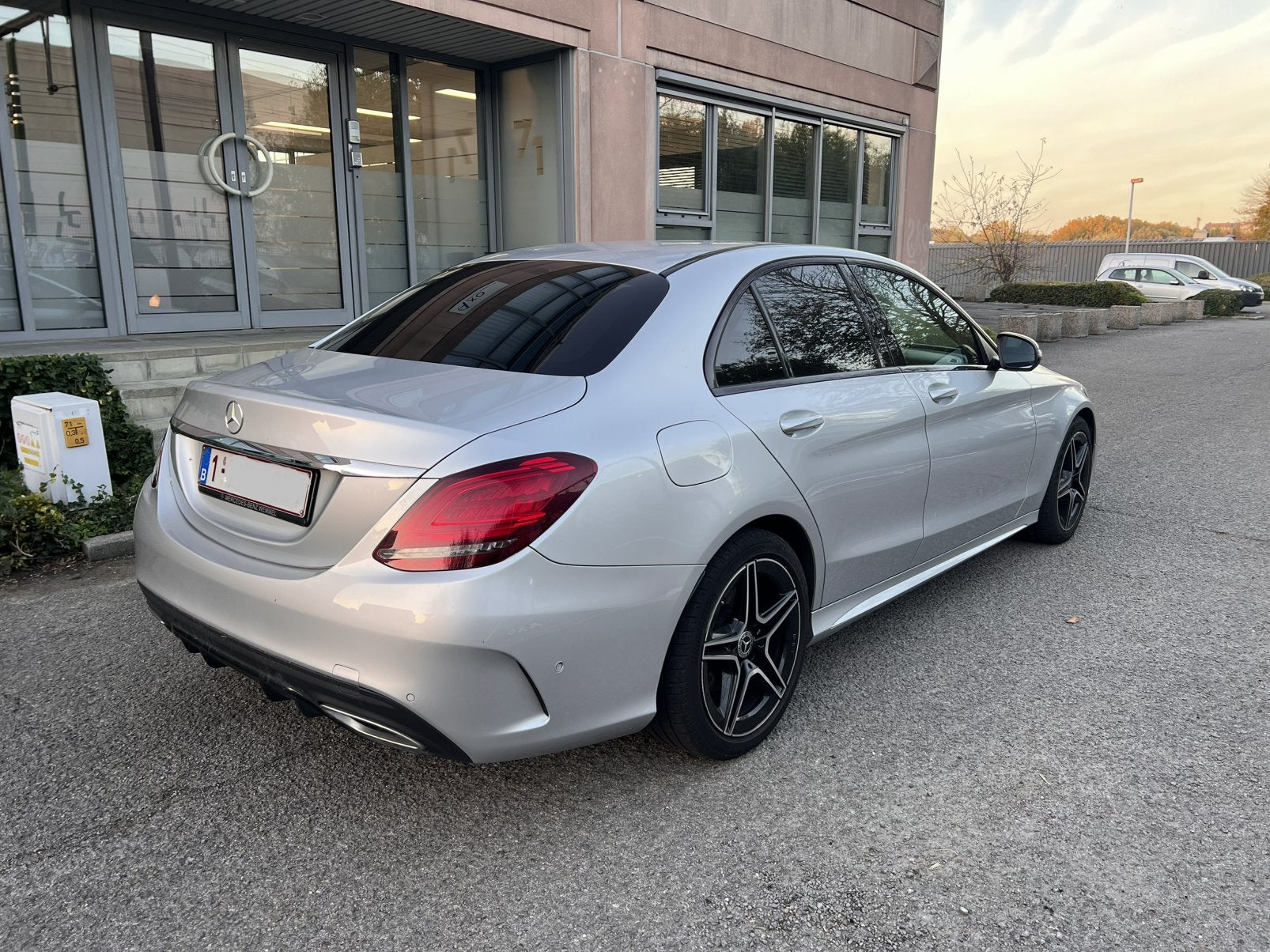Mercedes-Benz C180d AMG-Line, 90 kW, Achterwielaandrijving, Particulier, Te koop