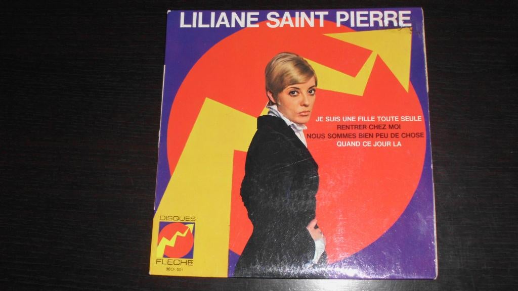 EP LIliane Rentrer Chez Moi, Cd's en Dvd's, Vinyl | Nederlandstalig, EP, Ophalen of Verzenden, Zo goed als nieuw