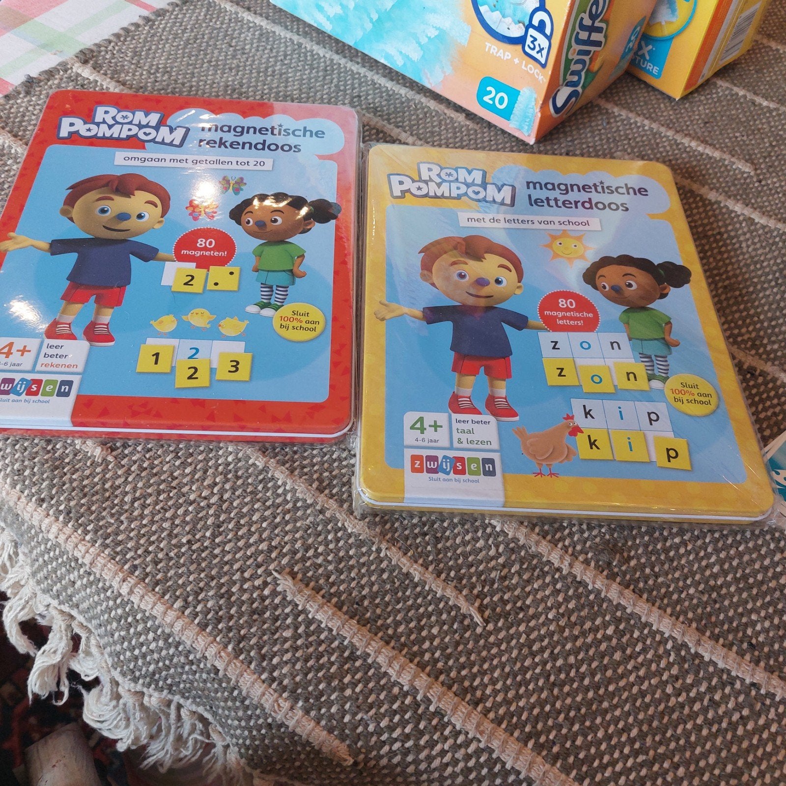 2 magnetic dozen rekendoos en letterdoos, Kinderen en Baby's, Ophalen