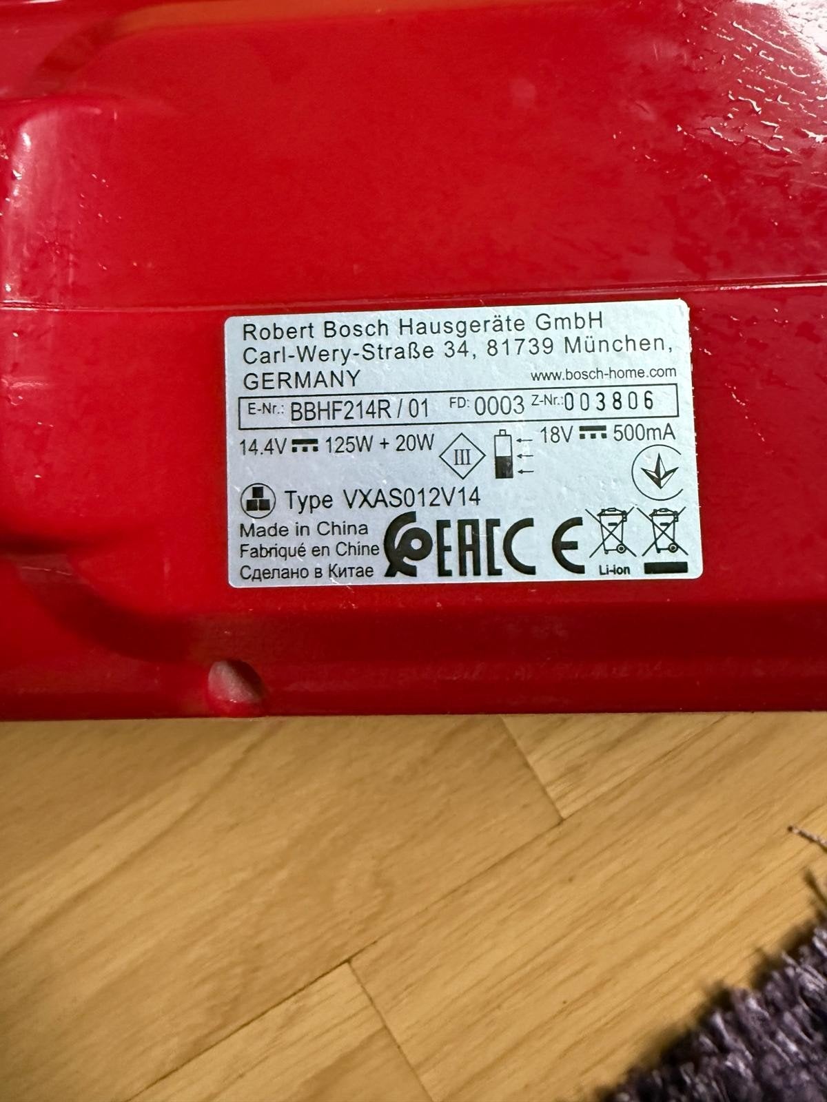 double aspirateur BOSCH, Maison & Meubles, Enlèvement ou Envoi