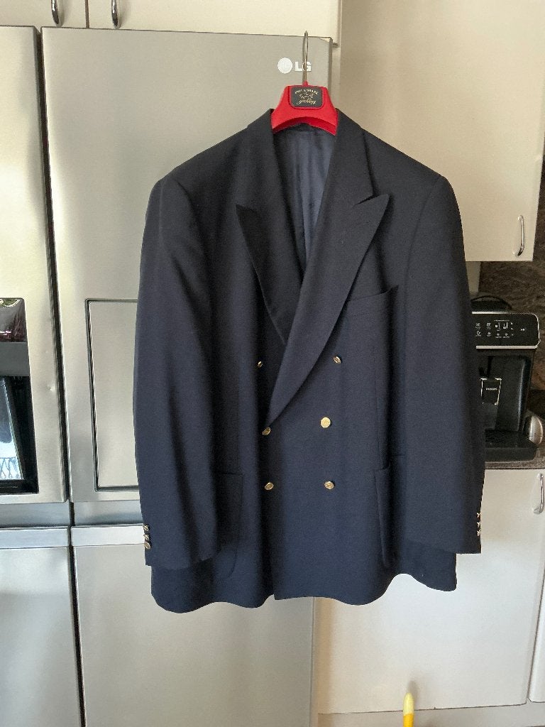 Burberrys marine blazer model  Belfast, Blauw, Ophalen of Verzenden, Zo goed als nieuw, Jasje of Colbert
