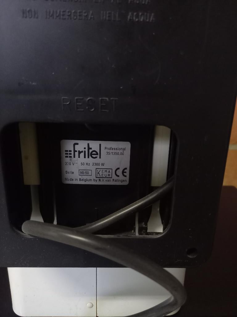 fritel professionel 35, Elektronische apparatuur, Ophalen, Gebruikt, Uitneembare binnenpan