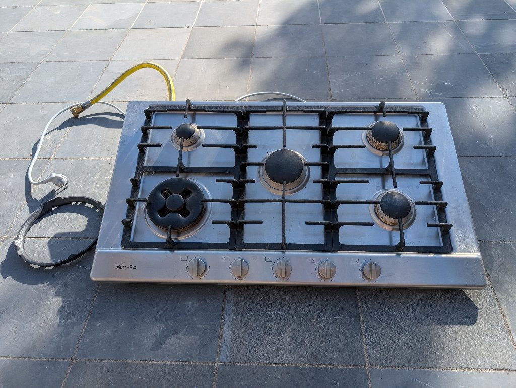 gasvuur Miele, Elektronische apparatuur, Ophalen, Gebruikt, Minder dan 85 cm, 60 cm of meer