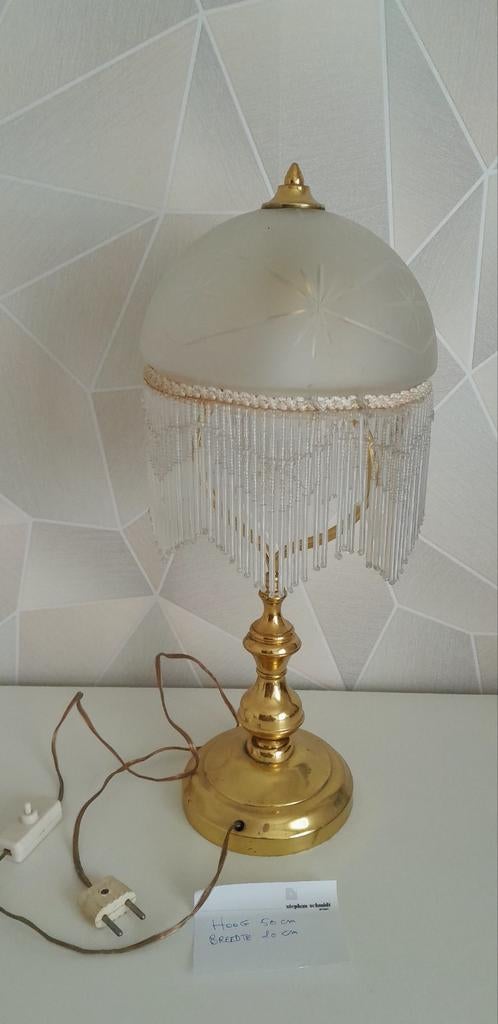 Decoratieve lamp, Ophalen, Glas
