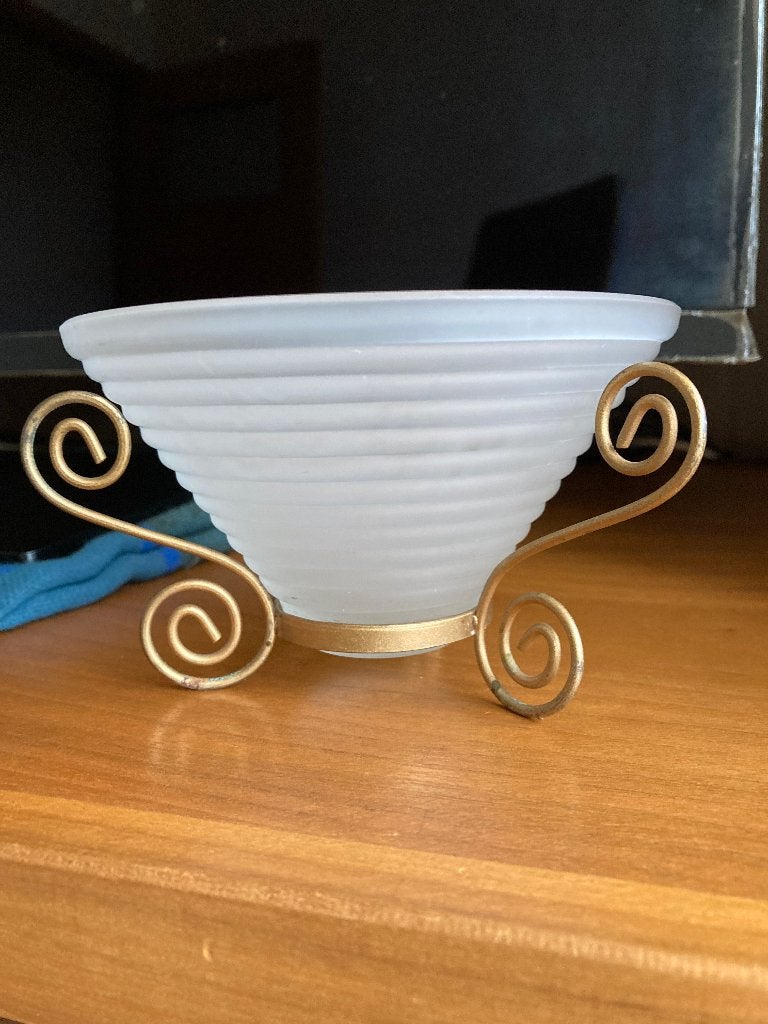 Bougie, Enlèvement ou Envoi, 7 cm, Comme neuf, Verre