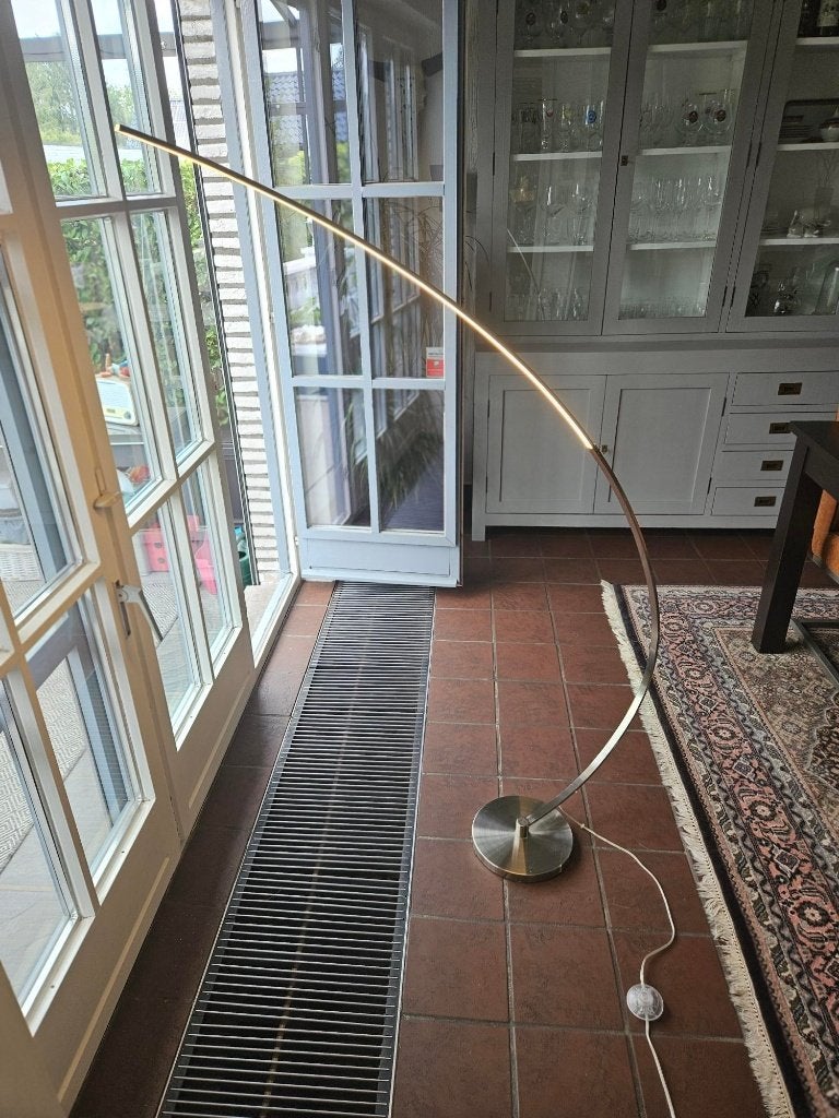 Moderne LED Booglamp, Huis en Inrichting, Lampen | Vloerlampen, Ophalen, Modern design, Overige fittingen, Zo goed als nieuw