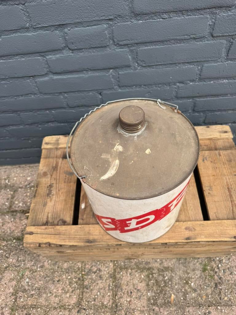 Boîte publicitaire vintage SDR, Enlèvement ou Envoi, Utilisé, Autre, Autres marques
