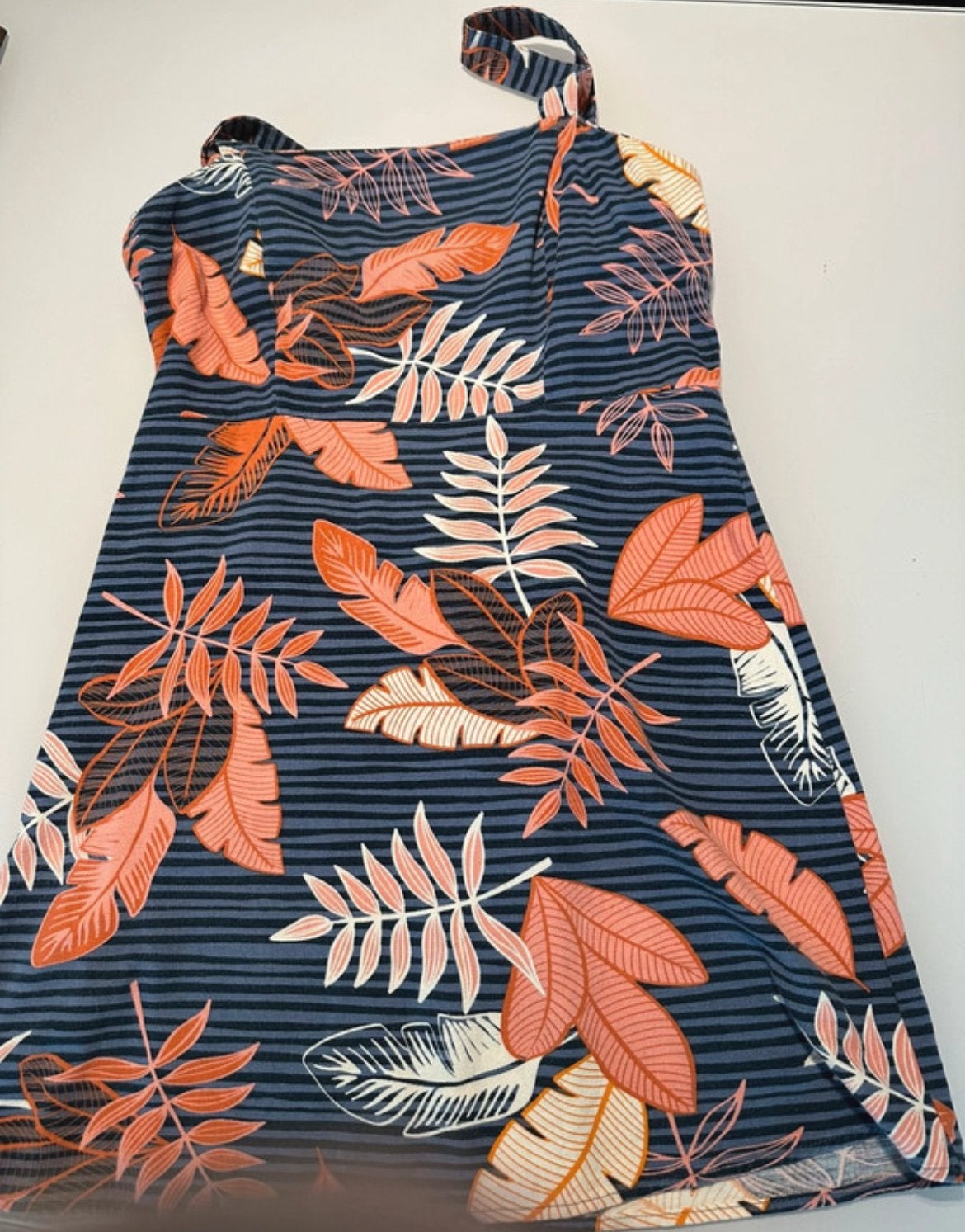 Mini-robe smockée en coton 38, Enlèvement ou Envoi, Comme neuf, Taille 38/40 (M), Orange