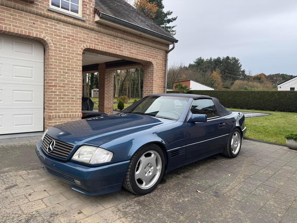 Mercedes SL500 Cabrio 1994 Hardtop Crcntrl verw zetels Leder, foto 11