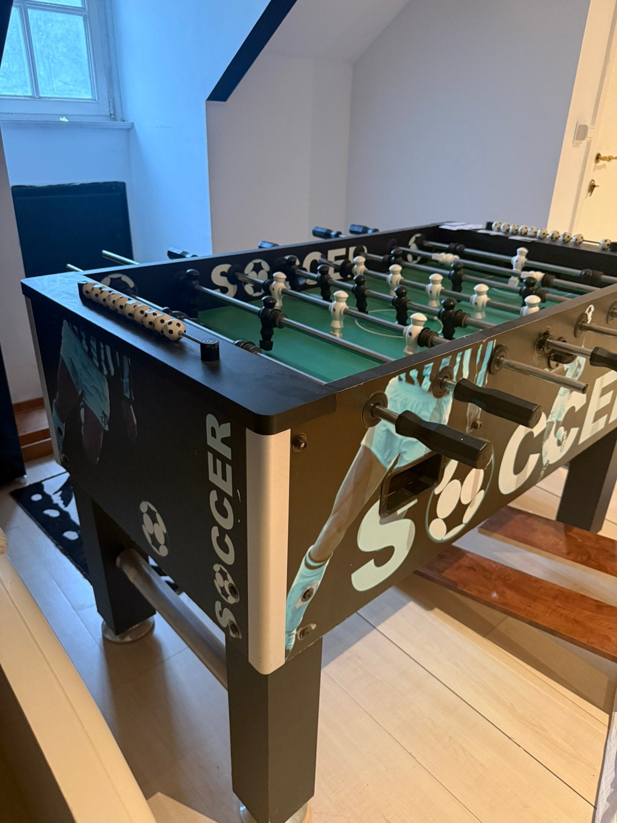 Voetbaltafel, Ophalen, Gebruikt