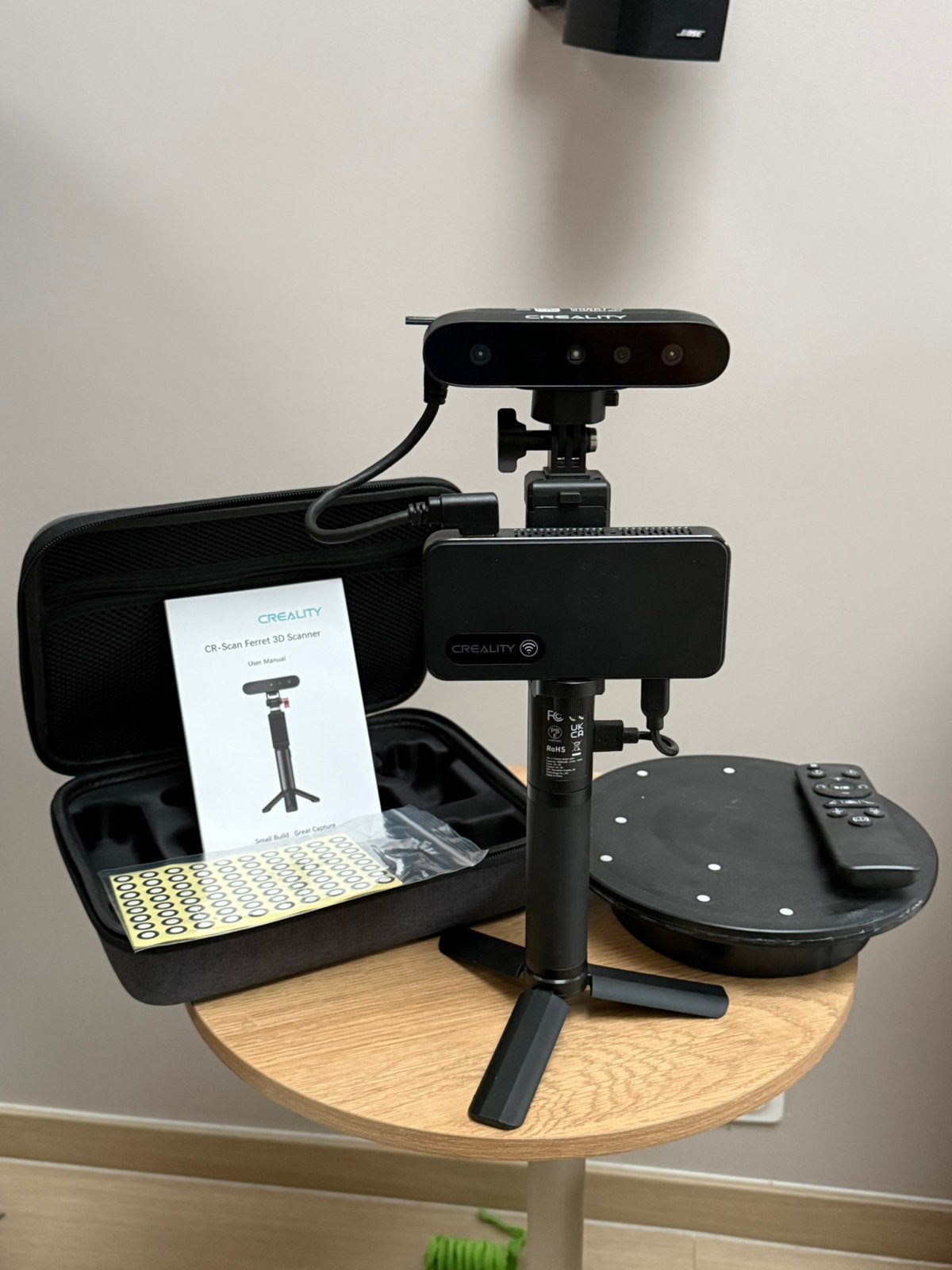 Scanner creality ferret pro 3D wifi 6 avec plateau tournant, Informatique & Logiciels, Envoi, Comme neuf