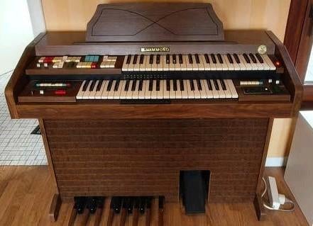 Hammond orgel model 136, Ophalen, Gebruikt, 2 klavieren, Orgel