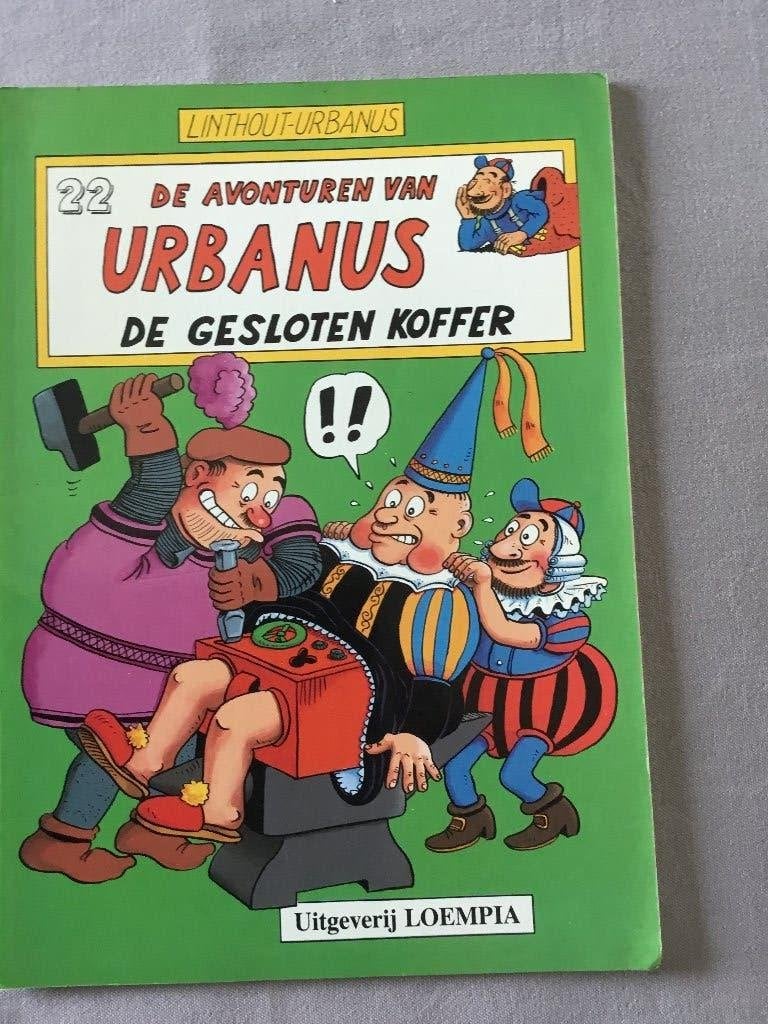 Urbanus De gesloten koffer, Linthout en Urbanus, Eén stripboek, Ophalen, Gelezen