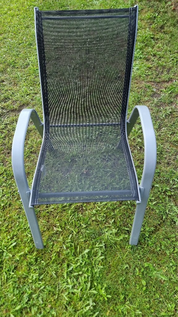Tuinstoelen, Jardin & Terrasse, Chaises de jardin, Enlèvement, Comme neuf, Aluminium, Empilable