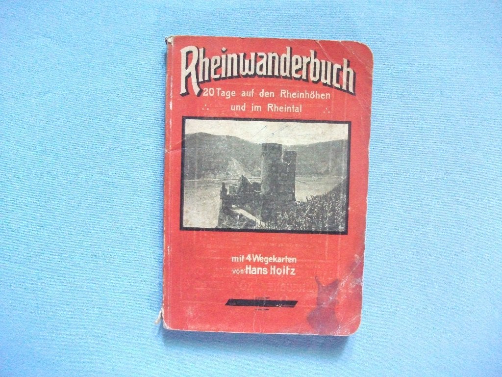 LIVRES DE LA SEMAINE : Rheinwanderbuch, Livres, Guides touristiques, Guide ou Livre de voyage, Autres marques, Budget, Utilisé