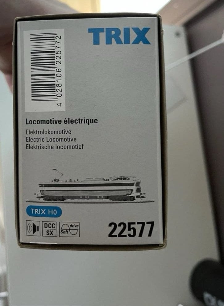 locomotive électrique Trix 22577 DCC sound, Enlèvement ou Envoi, Trix, Comme neuf, Courant continu