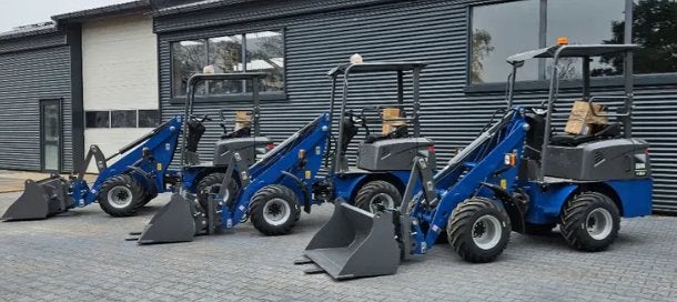 E-Wolf 606E minishovel NIEUW 100% Elektrisch 2000kgwiellader, Ophalen of Verzenden, Wiellader of Shovel