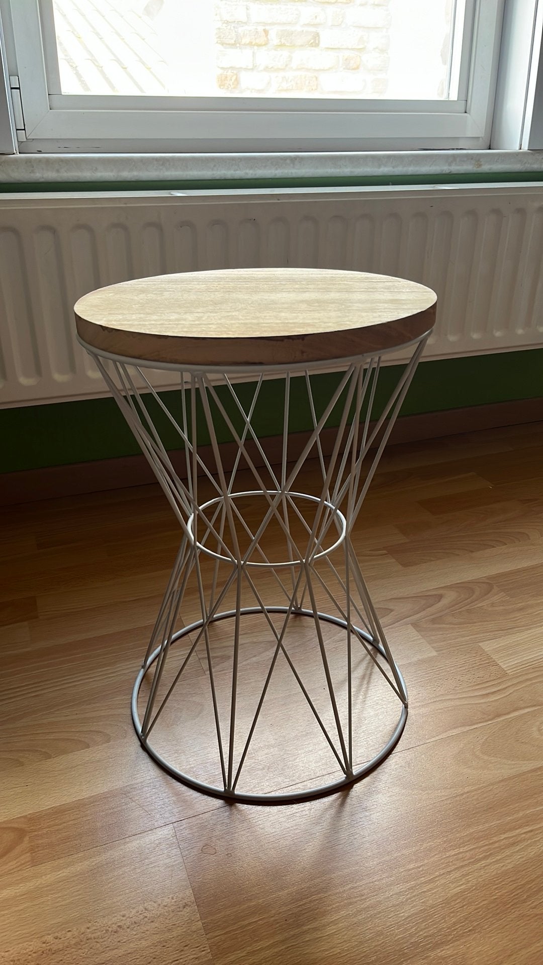 Krukje met afhaalbaar deksel, Huis en Inrichting, Ophalen, Nieuw, Rond, Hout