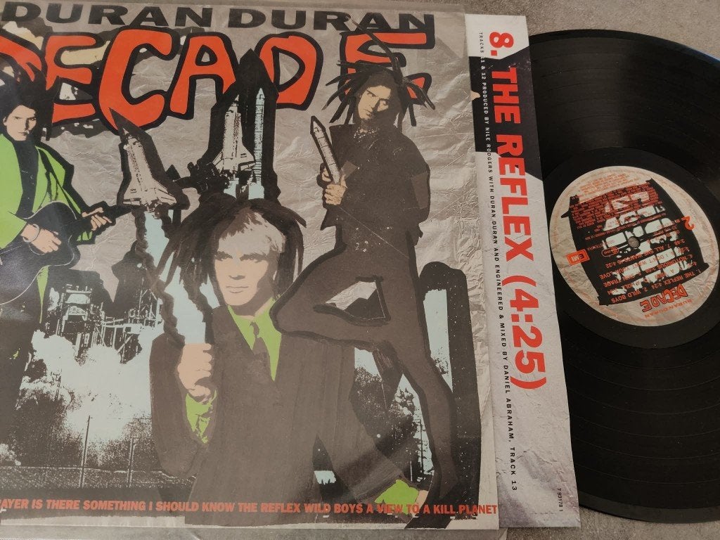 Duran duran (decade, best of, 89, germany, emi, binnenhoes), Ophalen of Verzenden, LP