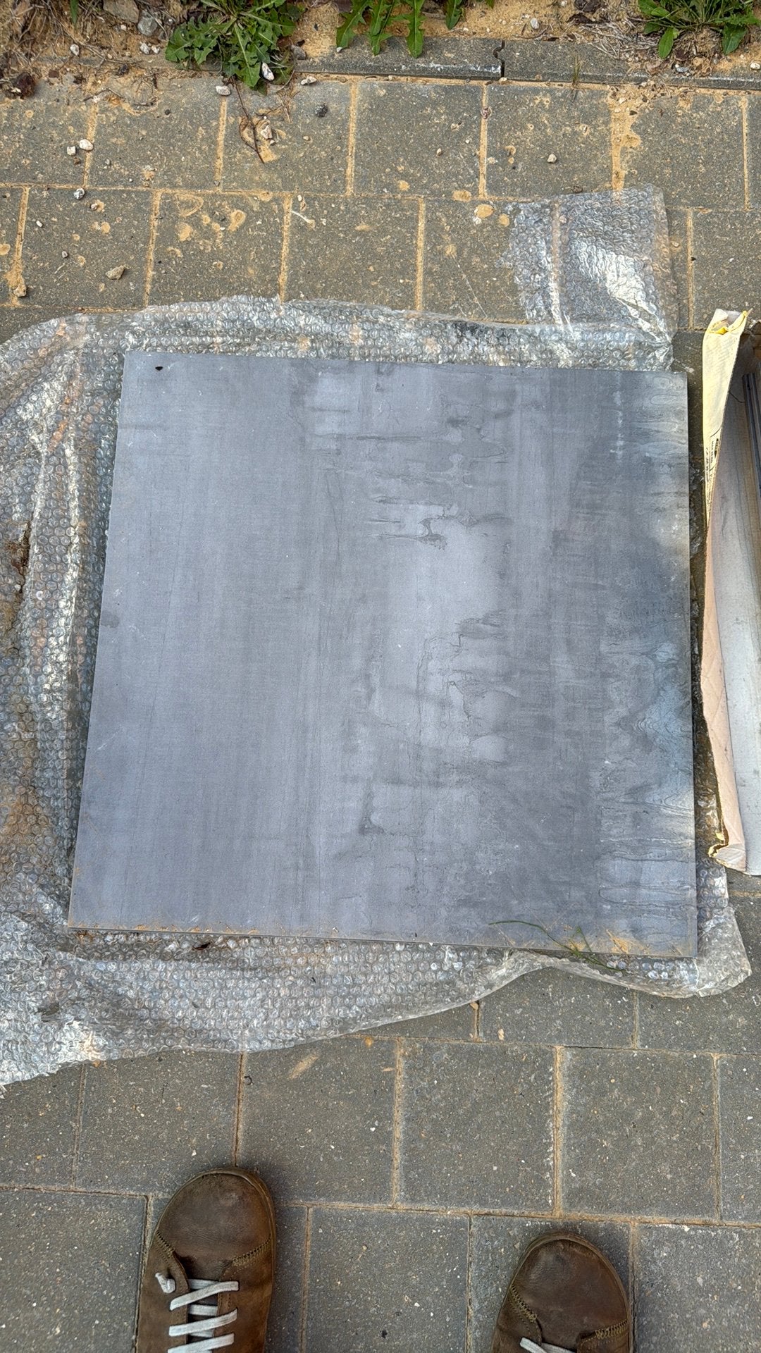 Carrelage Sintesi Ceramica Italiana Gris : 5,40 m2, Neuf, Carrelage de sol, Céramique, Enlèvement