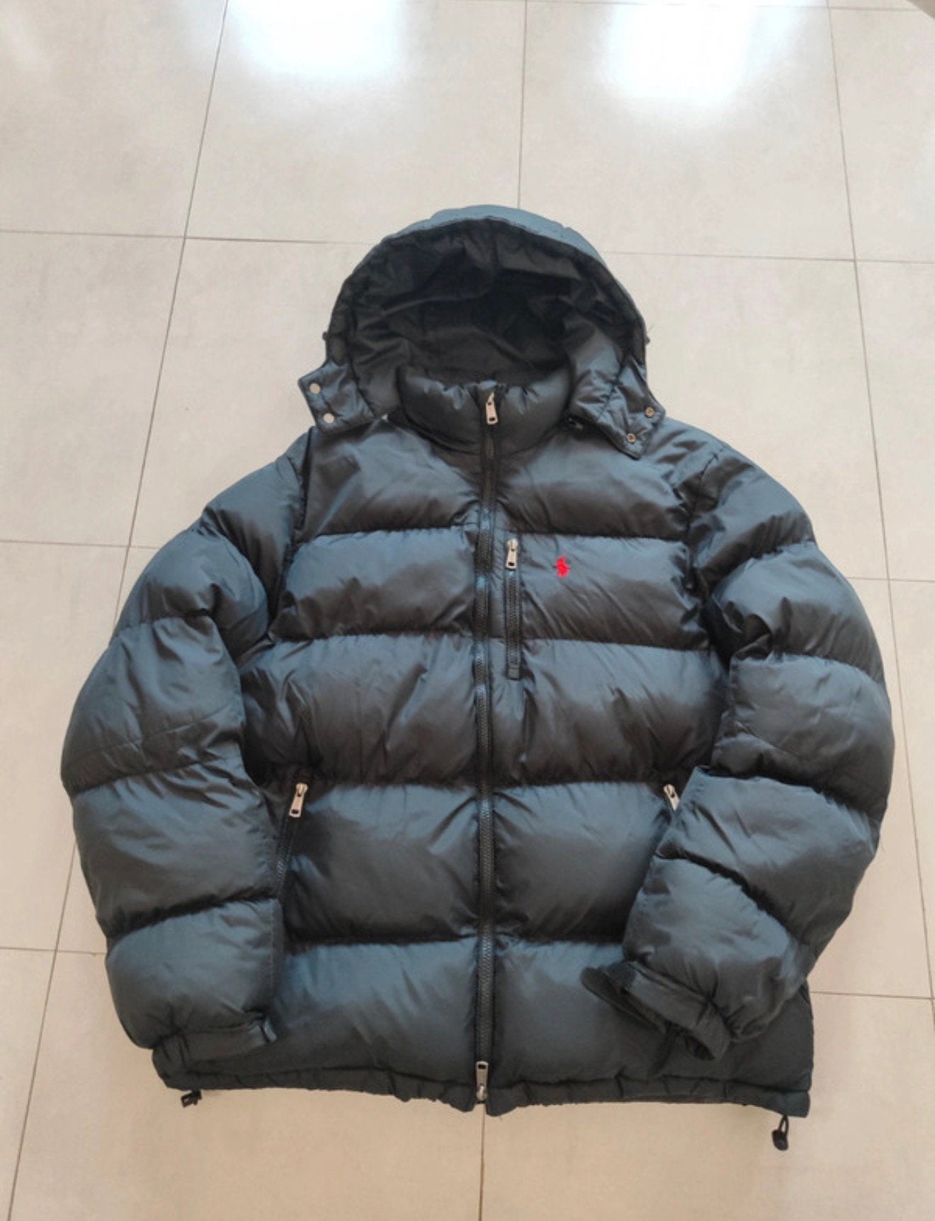 Ralph lauren puffer jacket, Kleding | Heren, Jassen | Winter, Zo goed als nieuw, Maat 48/50 (M), Zwart, Ophalen of Verzenden