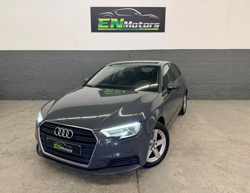 Audi A3 1.6TDI 2019, Autos, Audi, Argent ou Gris, Euro 6, Boîte manuelle, Noir