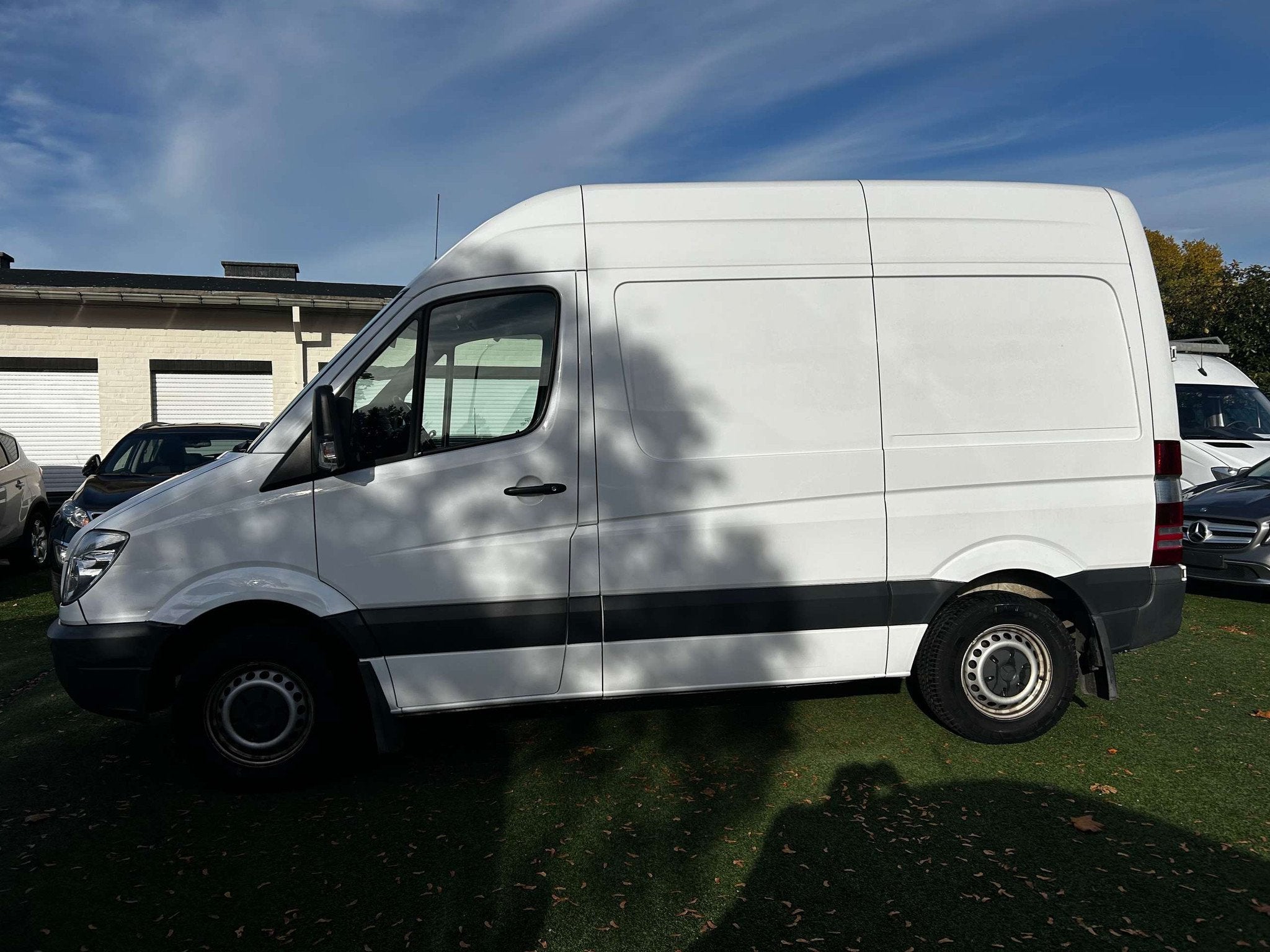 Mercedes-Benz Sprinter 313 2.1 CDI L2H2  A/C  BLEUTOOTH, Auto's, Euro 5, Gebruikt, Zwart, 4 cilinders