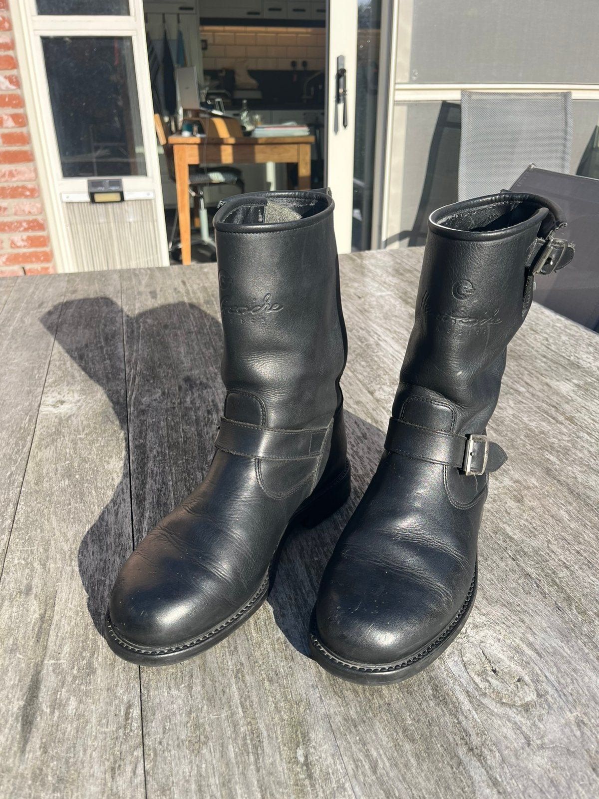 Laarzen Te koop, Vêtements | Hommes, Bottes, Comme neuf, Enlèvement, Noir