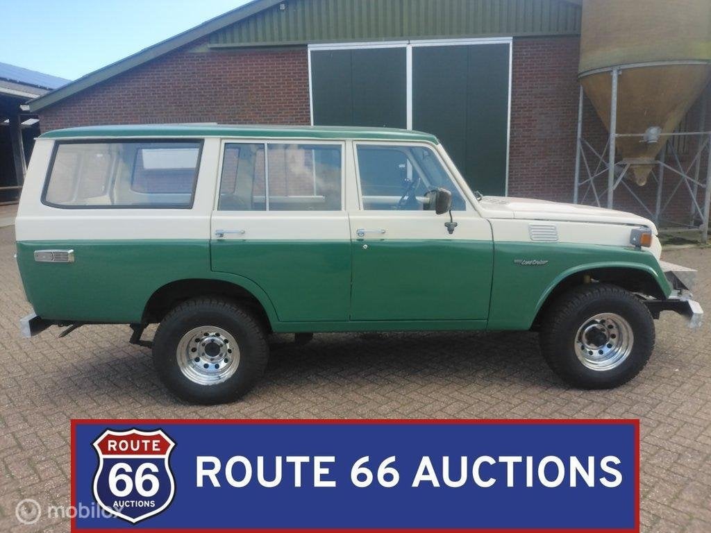 Toyota Land Cruiser FJ55 | 1980 | Route 66 Auctions, Auto's, Zwart, Bedrijf, Handgeschakeld, Overige carrosserie